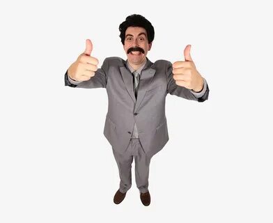 Thumbs Up Borat Png - Free Transparent PNG Download - PNGkey