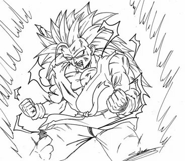 Goku coloring pages - Free printable coloring pages