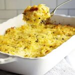 Cheesy Potatoes (No Canned Soup) - Pinch and Swirl