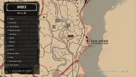 Red Dead Redemption 2 currant location - YouTube