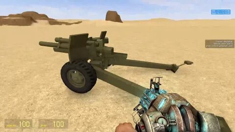 gmod ACF M2A1 105mm artillery test