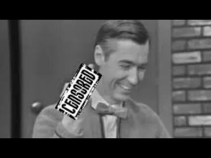 Mr Rogers had issues (flipping the bird?) - YouTube