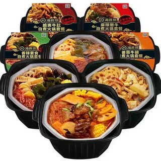 Source wholesale instant hot pot noodles Instant self heatin