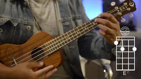 E7 chord on the Ukulele - E7 - YouTube