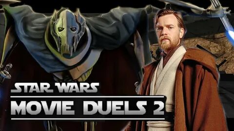 Obi Wan vs General Grievous Utapau Star Wars Movie Duels Rem