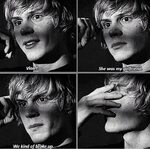 I'll be your girlfriend Tate :'( Evan peters american horror
