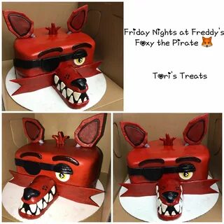 Five Night at Freddy's . Foxy the Pirate. Cake by Tori's Tre