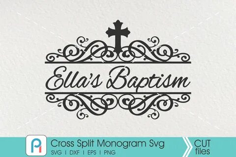 Cross Monogram Graphic by Pinoyartkreatib - Creative Fabrica