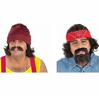 Clothing, Shoes & Accessories Tommy Chong Costume Kit 70'S &