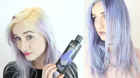 Periwinkle - Arctic Fox Hair Dye Experiment! - YouTube