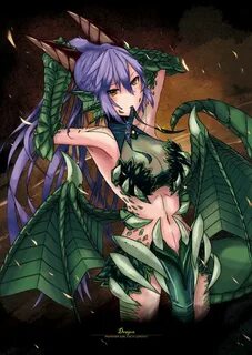 Sexy dragon girl. Monster girl encyclopedia, Dragon girl, Mo