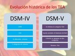 DSM-IV y DSM-V EN RELACIÓN A LOS TRASTORNOS DEL ESPECTRO AUT