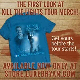 luke bryan kill the lights tour t shirt - Wonvo