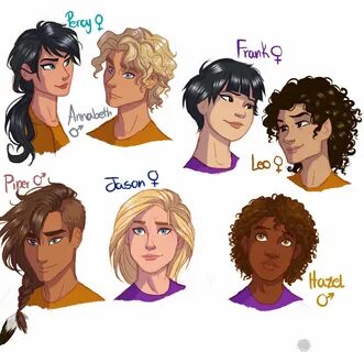 Seven of the Prophecy - Rule 63 by juliajm15 Percy jackson c