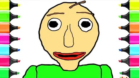 Baldi's Basics Learn Colors and Teaching How to Draw Educati