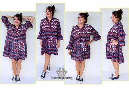 BOHO Kleid & Bluse Tunika Damenkleid Sommerkleid Stufenkleid