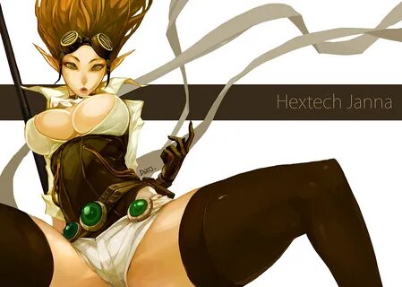 Hextech Janna League Of Legends Fan-Art Art-of-LoL