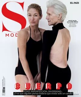 Cover of S Moda with Elaine Irwin MellencampMaye Musk, May 2