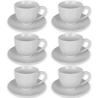 12tlg Tassen Set Kaffee Cappuccino Espresso Tasse Kaffeetass
