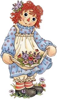 From the Heart PostCards - Raggedy Ann (& Andy) Poetry Pages