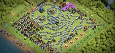 Best Funny Troll Base TH12 with Link - Town Hall Level 12 Ar