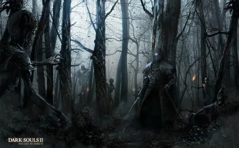 Dark Souls II fan art by Emilio RodrÃ­guez Monsters