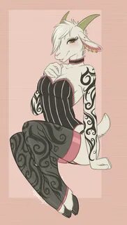 Character Goat Fan art, goat, animals, text, furry Fandom pn