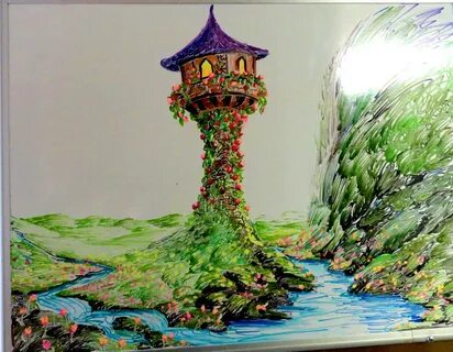 Rapunzel Tower Drawing at PaintingValley.com Explore collect