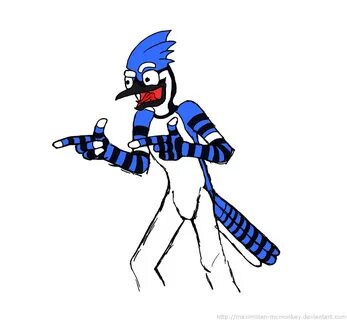 mordecai and rigby babies - Clip Art Library