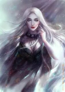 Pin by Dawn Washam 🌹 on Fantasy art White haired witch, Fant