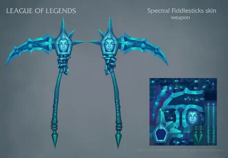 ArtStation - Spectral Fiddlesticks weapon