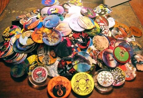 Pogs My dear old child childhood... I was scared to play f. 