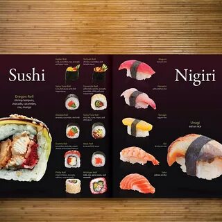 Supreme Sushi Menu Behance