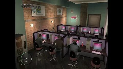 Прохождение Grand Theft Auto IV часть 23-компьютерный зал - 