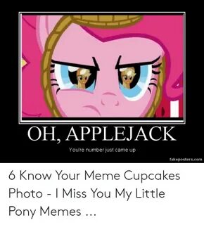 OH APPLEJACK You're Number Just Came Up Fakeposterscomm 6 Kn