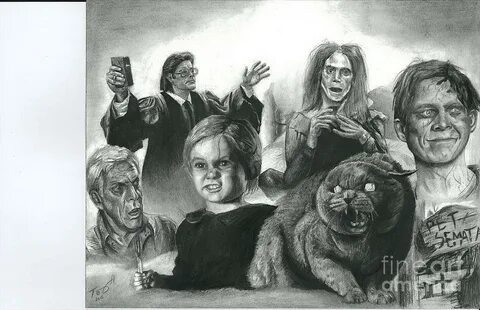 Pet Sematary Drawing by Tony Orcutt Fine Art America