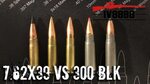 Firearms Facts: 7.62x39mm vs 300 Blackout - YouTube
