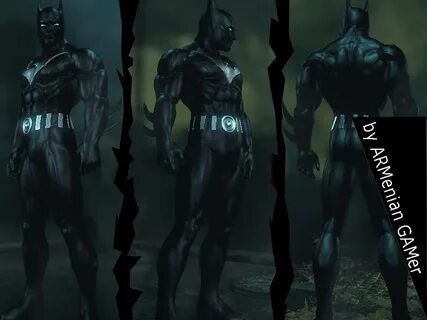 Скачать Batman: Arkham City "Batman Beyond Black Suit by ARM