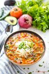 Mexican tortilla soup Recipe Mexican soup recipes, Healthy v