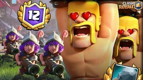 Clash Royale / 12 wins med 3 musketeer ! - YouTube