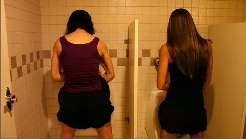 When A Woman's Trying To Pee Like A Man - FunnyMadWorld