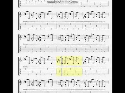 GUITAR TAB FOR INTERSTELLAR THEME EDDIE VAN DER MEER - YouTu