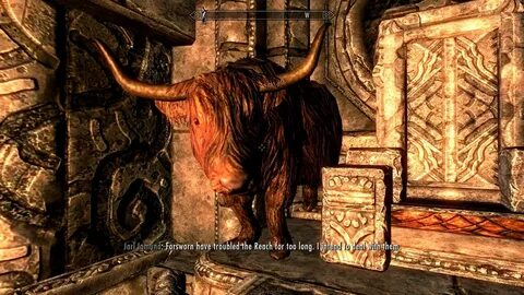 Skyrim: Jarl Igmund The Cow (would that be Jarl Ig-Moond?) P