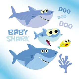 Baby Shark SVG Family Shark clipart Png Jpg Dxf Sublimation 