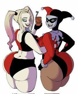 Harley quinn buttcrack 