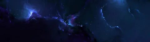 Blurple Nebula 4K wallpaper