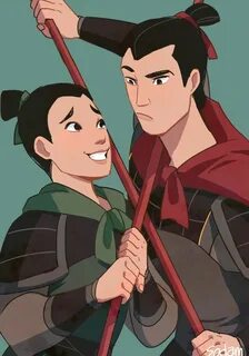 Ping and Shang - Mulan Principesse disney, Cartoni animati, 