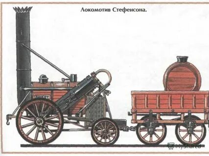 Презентация на тему: "ПАРОВОЗ - локомотив с самостоятельной 