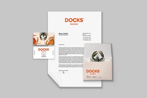 Docks Seafood on Behance