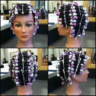 Basic Perm Wrap:) Permed hairstyles, Perm, Hair styles